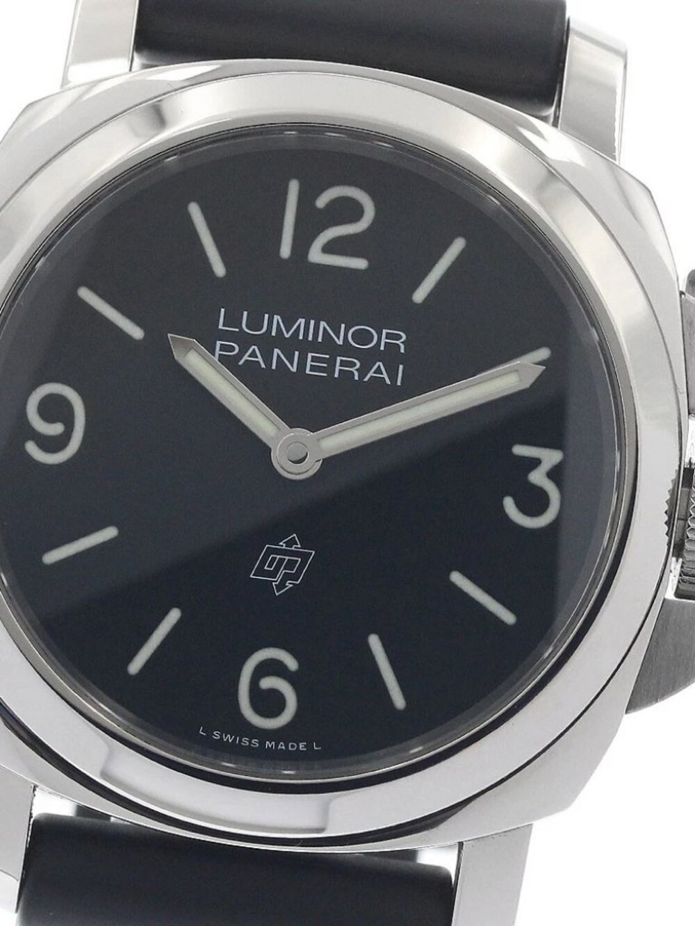 PANERAI Luminor Base Logo 44mm PAM01086 black Dial Hand Winding Men's_951946